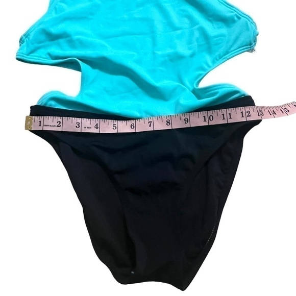 Coco Rave Two Toned Cut Out One Piece Swimsuit - Picture 6 of 14